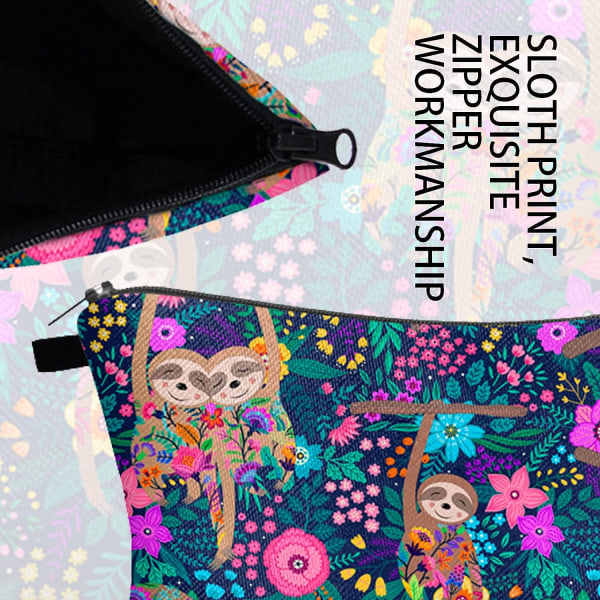 [Lazy Pattern] Kosmetikväska Kosmetikväska Reseväska Toalettväska