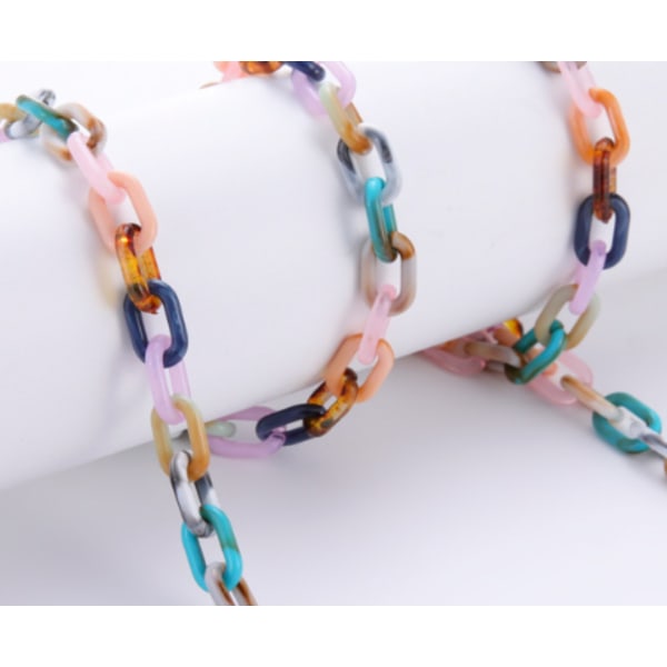 Ocean Glasses Chain Strap Holder Akryl Cord Solbriller Halskæde