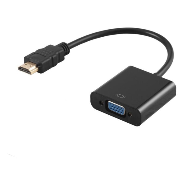 HDMI til VGA-adapter med 3,5 mm lyd og Micro USB-port 1080p Act