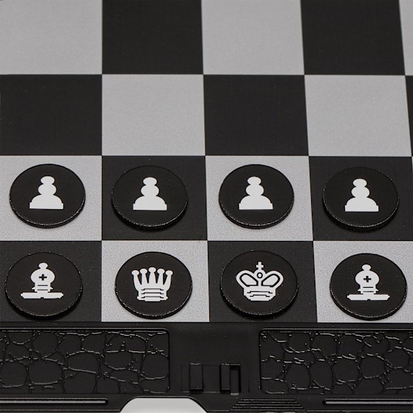 Magnetiskt schackset i fickformat (20 cm) - portabelt och resevänligt