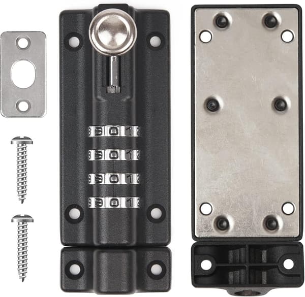 Digitalt Kombinationslås, 4-Siffer Glidlås 120mm St
