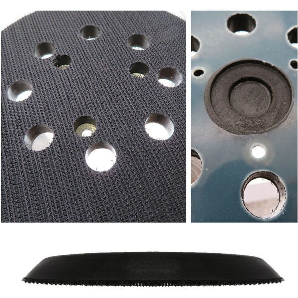 Tilbehør Medium Hard Slipmatte (for maling, sparkel, 8 hull, 1