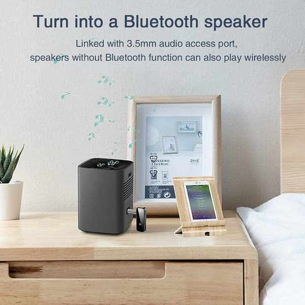 Bluetooth 5.0 -vastaanotin, auton Bluetooth-sovitin melunvaimennuksella, Au