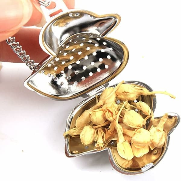 2 st Teinfuser Te Sil Teinfuser Bollar Rostfritt Stål T