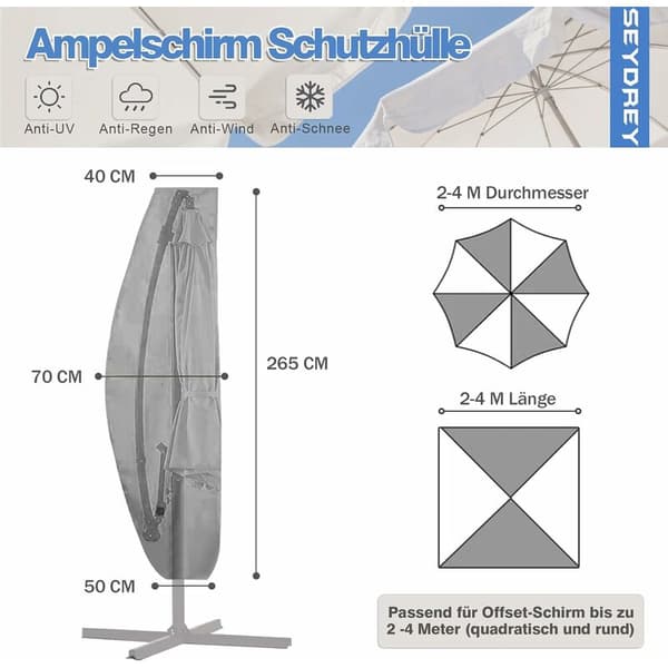 Aurinkosuoja Aurinkosuoja liikennevalolla 2 m - 4 m, Aurinkosuoja