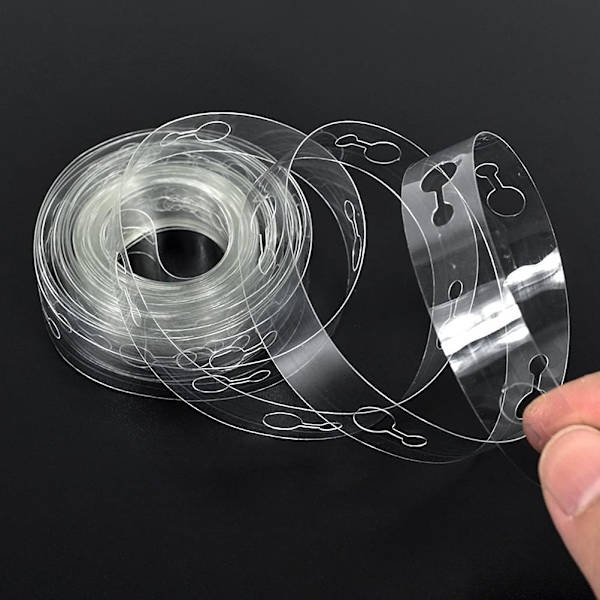 (Klar) 4 Ruller Ballon Limprikker, 5M Ballon Kit, Ballon Tape,