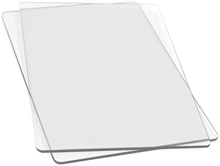 Standard skärmatta, plast, transparent, 22,2 x 15,5 x 0,3 cm, 2-pack