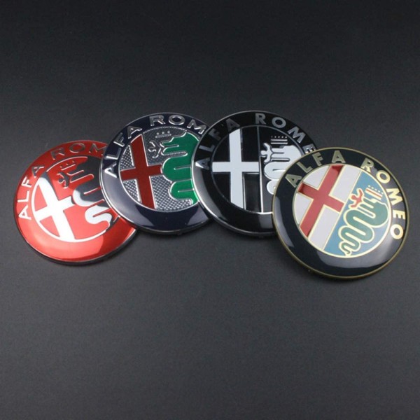 Bil hette Bagasjerom logo emblem Badge Stickers Dekor, for Alfa Ro