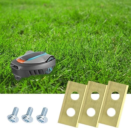 30 titanblader, erstatningsblader for robotgressklippere, klipperblader
