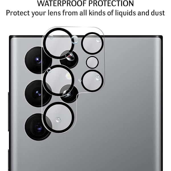 [2-pack] Bakkamera Skydd för Samsung Galaxy S23 Ultra 5G C