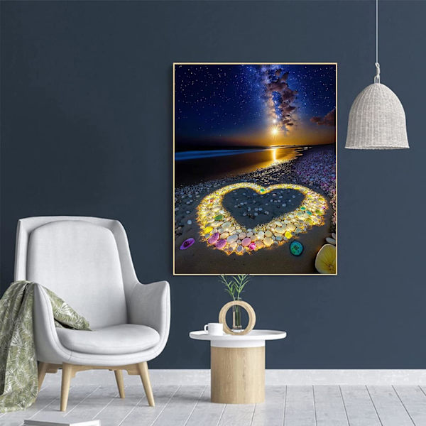 Diamantmålning 30x40cm, 5D Diamantmålningssatser för Vuxna, da
