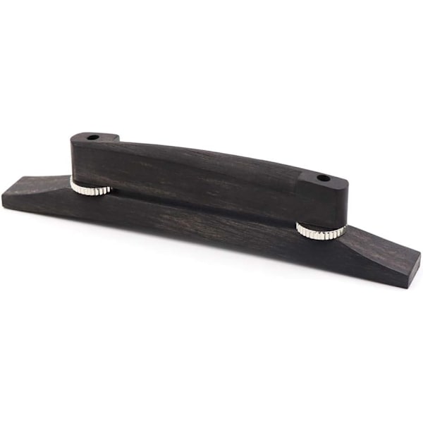 Gripebrett i ibenholt for gitar, 6 strenger, justerbar jazz archtop-gripebrett, gitar DIY-reparasjonsdeler, erstatning