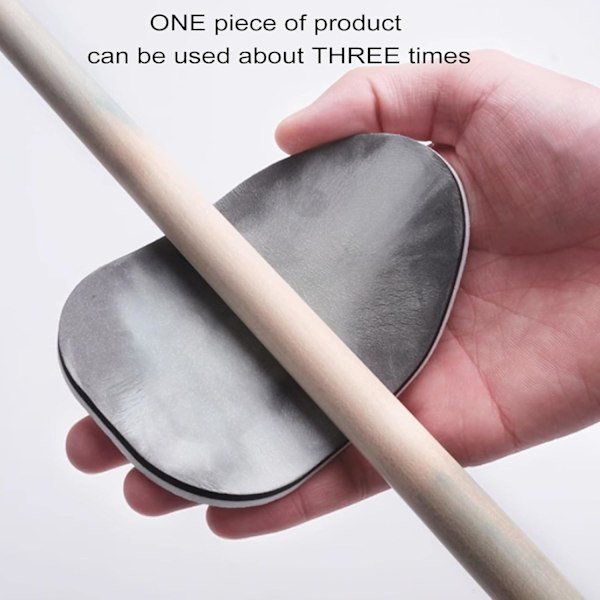 2 kpl Pool Cue Shaft Smoother ja Burnisher, Kaksipuolinen Biljardipool Cue Shaft Cleaner -tarvikkeet päivittäiseen puhdistukseen, Pool Cue -tarvikkeet ja -varusteet