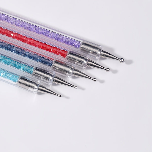 Sæt med 5 Neglebørster, Neglebørster, UV Gel Neglekunstværktøjer til DIY