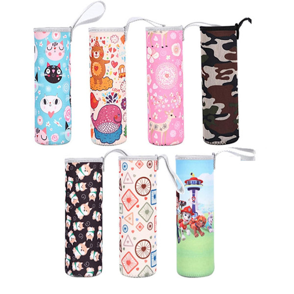 7-pack Glasflaska Påse, Neopren Flaska Sleeve, Neopren Flaska