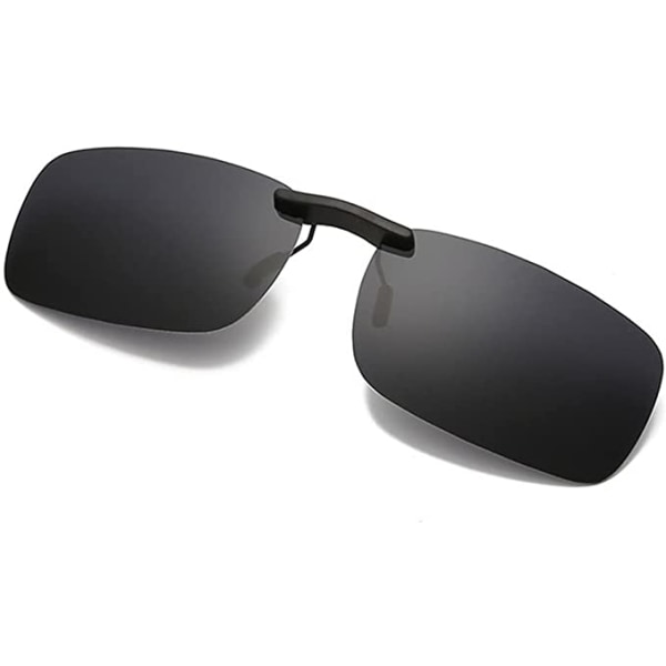 Unisex clip-on polariserede solbriller velegnet til mænd og kvinder Ni