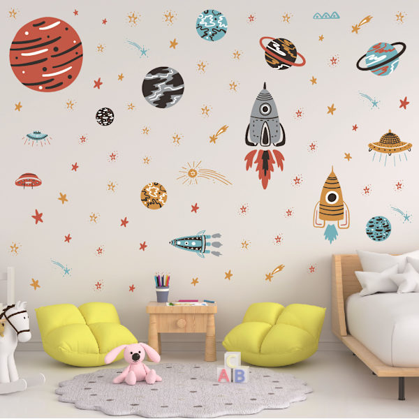 Ocean Rumskib Vægstickers Vægstickers Mural Dekaler til Soveværelse