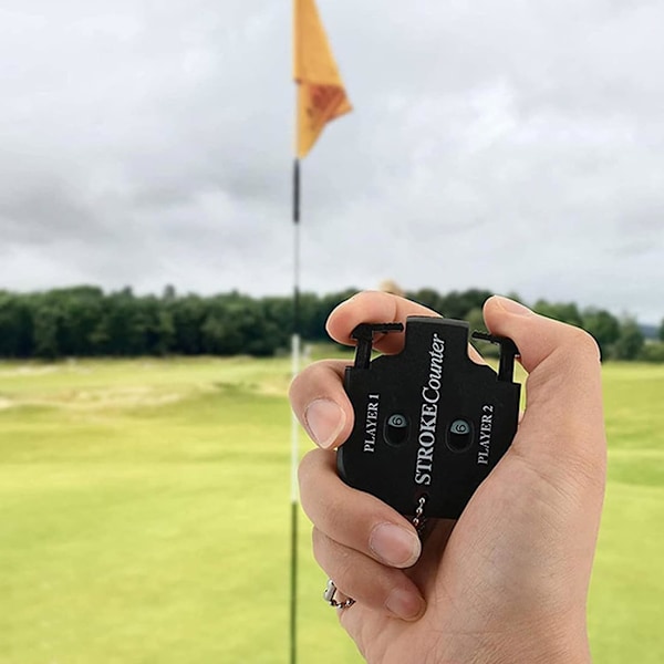 2 kpl Manuaalinen laskuri, Golf-varustepaketti Golf-mailanpidike Golf-pallomerkkikynä, Mini-golf-pistelaskuri Golf-pistelaskuri Golf-lyöntien laskuri, Golf-varuste