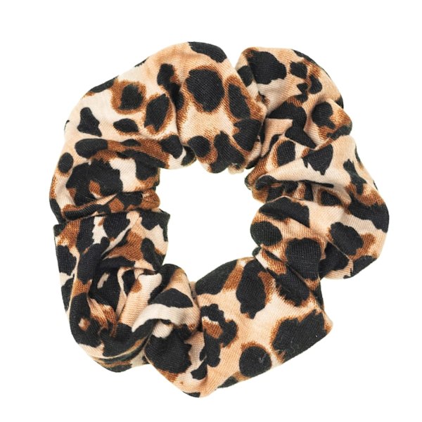 6 st Scrunchies för Hår, Leopardmönstrade Hårband för Kvinnor, Bandana Scrunchies, Bandana Scrunchy Hårsnoddar, Scrunc