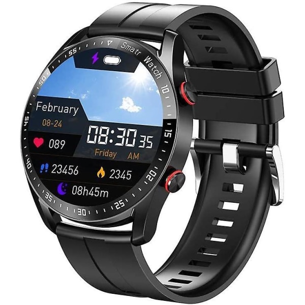 Muoti Bluetooth -älykello, Full Touch Health Tracker Watch Wit