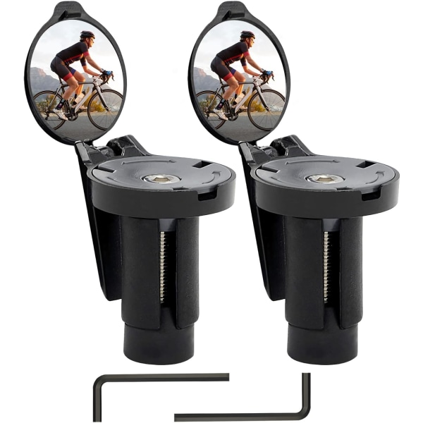 2 Pack pyöräpeilit Electric Scooter Retro Scooter Electric H