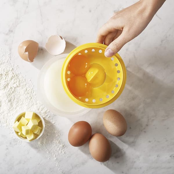 Mini Æggeblomme Separator (Gul) Hurtig og Nem Separator Holdbar