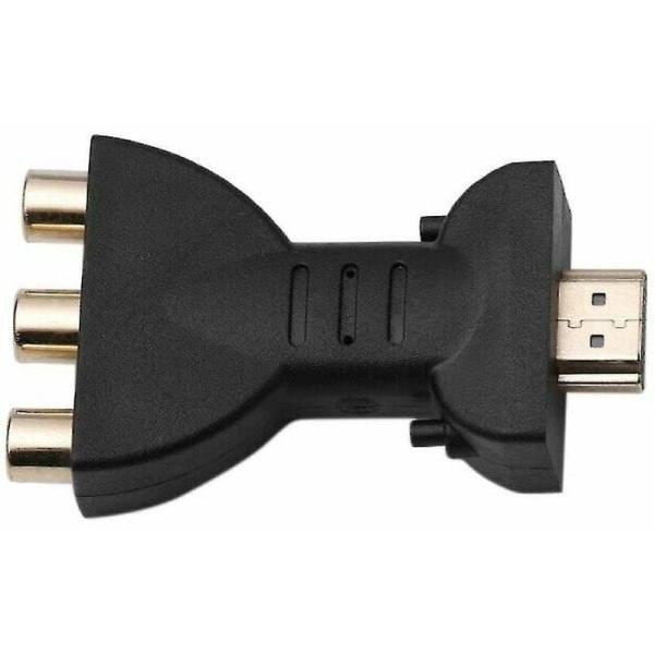 Punainen valkoinen keltainen HDMI-sovitin HDMI-AV-muunnin HDMI-AV-sovitin