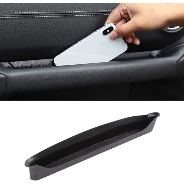 Oppbevaringsbrett for passasjer 2 deler, 2018-2023 Jeep Wrangler
