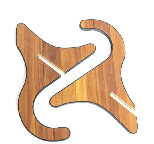 Træstativ til Akustisk Guitar/Ukulele/Kalimba (Mellem Størrelse - til Ukulele)