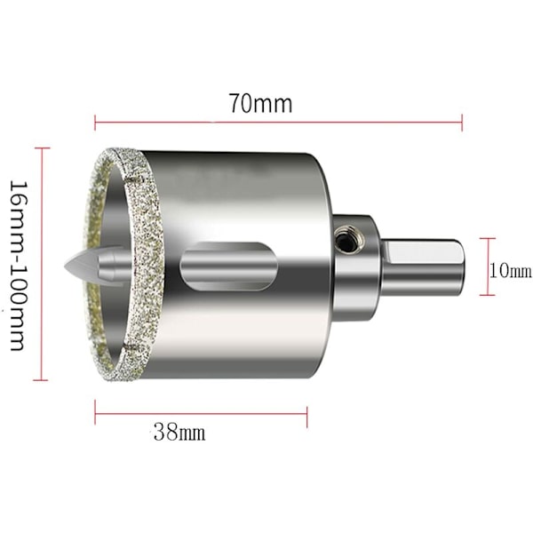 (35 mm) Sav- og borebits Diamantfliser borebits, hulsave med