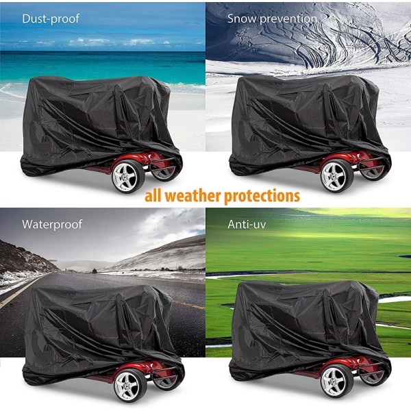Heavy duty mobil scooter cover, 170*61*117cm mobilcover vandp