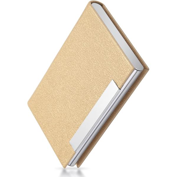 1 st Business Card Holder (Guld) Professionell för Män Kvinnor