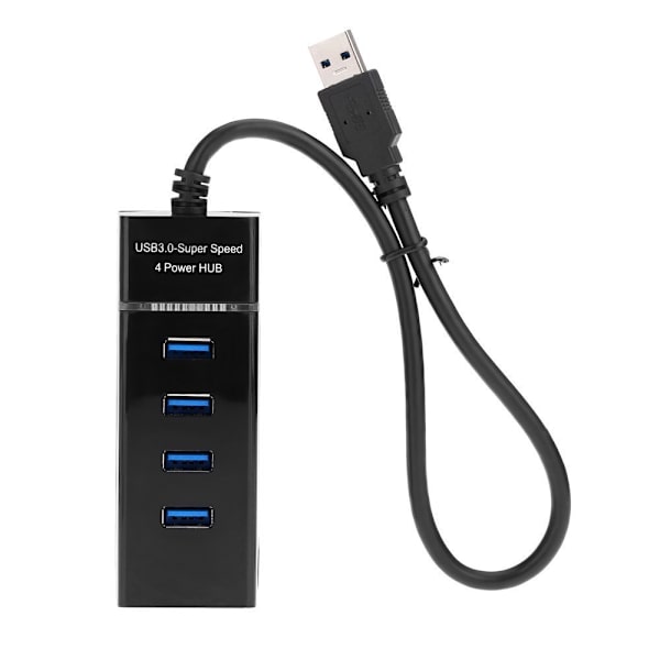 4 Grensesnitt 3HUB USB En Dra Fire Hub Splitter Datamaskin Bærbar E