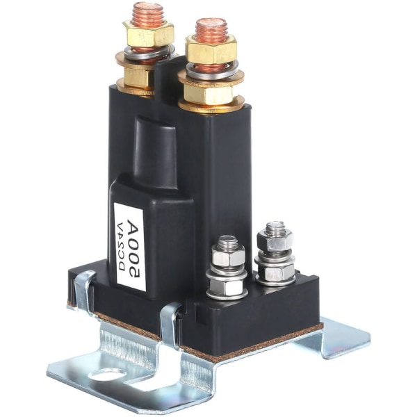 Bærbar 24V 500A Høj DC Strøm Dobbelt Relæ Batteri Isolator F
