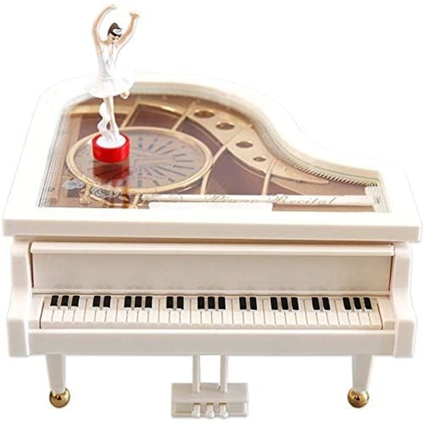Dansende Pianomusikboks, Ballerina Musikalsk Automatisk Mekanisk Piano B