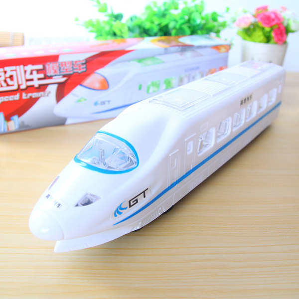 Electric Train for Children – with LED Lights and Music. The Perf