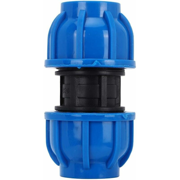 4 stk PE Plast Rett Kobling 32mm til 32mm Vannrør Adapter