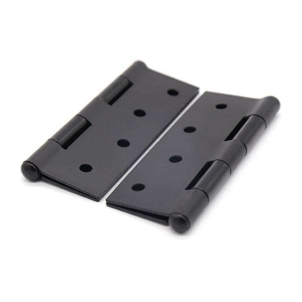 3 tommer (75 mm) matte svarte kulelagerhengsler, stål dørhengsel fo