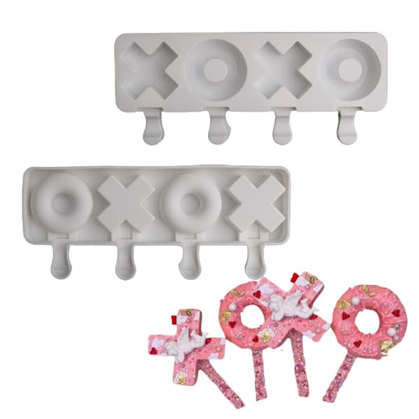 3 st Cake Pop Form Silikon Popsicle Formar Godis Cakesicle Formar