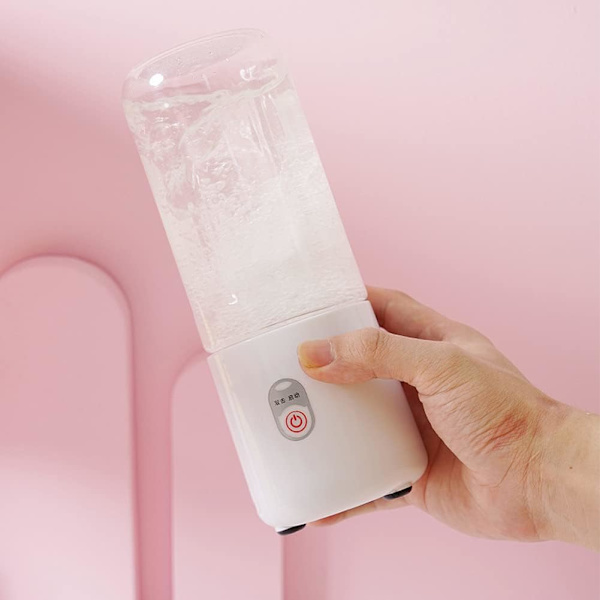 Bärbar Blender, 500ml Personlig Mini Flaska Blender Resa Juice