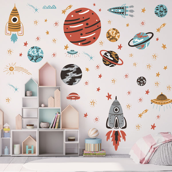 Ocean Rumskib Vægstickers Vægstickers Mural Dekaler til Soveværelse