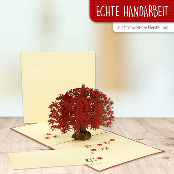 Trädkort, natur, födelsedag, trädgratulationskort, Mors dagskort