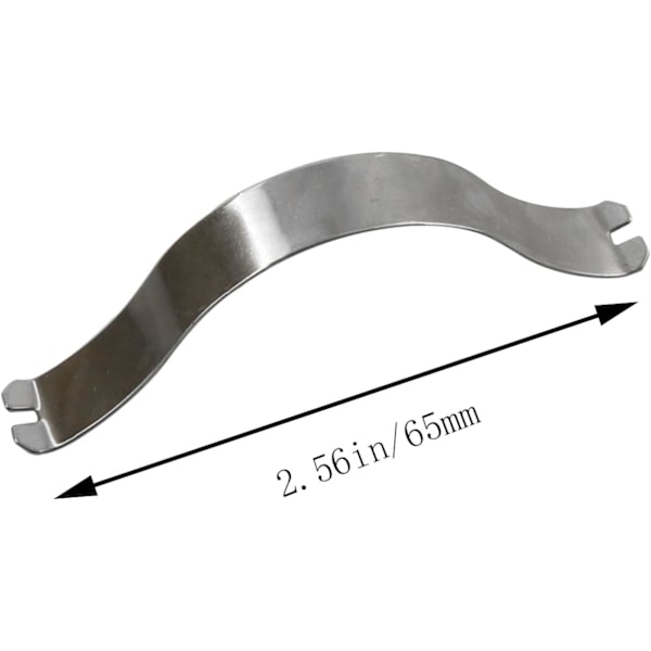 30 stk. Fjederclips 65x9,9 mm Fotoramme Hardware Tilbehør Billedramme Fjederholdeclips