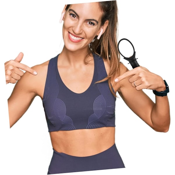Håndledsbold Greb Håndstyrke Armstyrke Håndledsgreb Styrketræner Underarm Løfter Sort Abs
