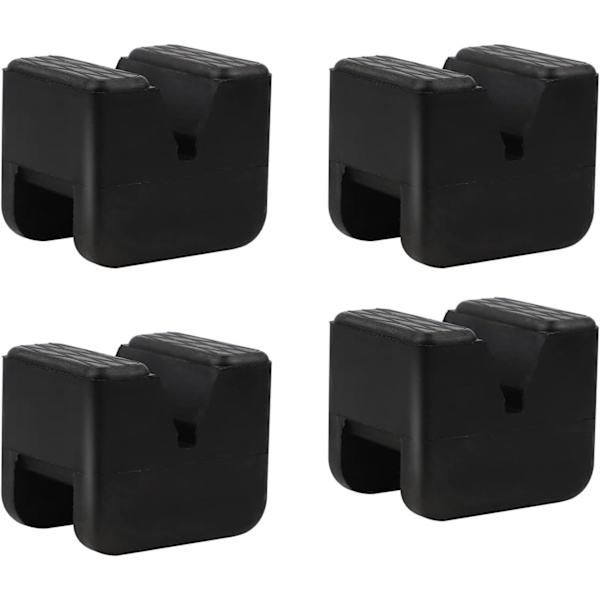 4 Biljackgummiunderlägg 60 × 50 × 44mm Universal Biljackgummiunderlägg