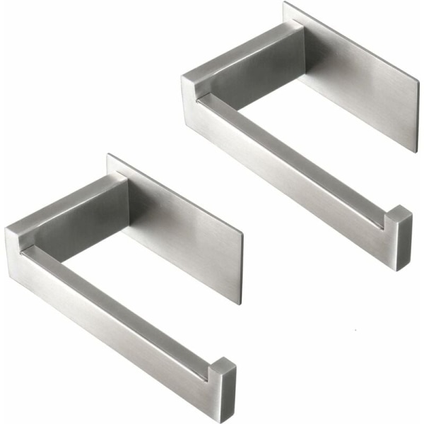 2 stk Toalettpapirholder, Rustfri Stål Selvklebende
