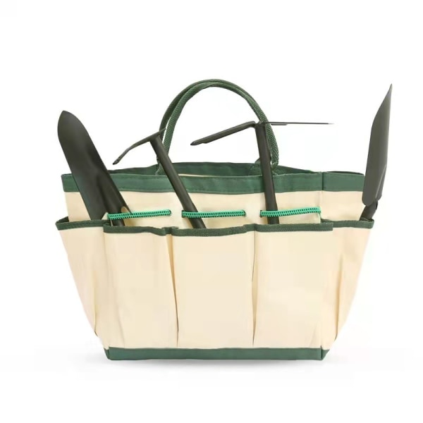 Sac de Rangement pour Outils de Jardinage med 9 Poches, Sac à Ou