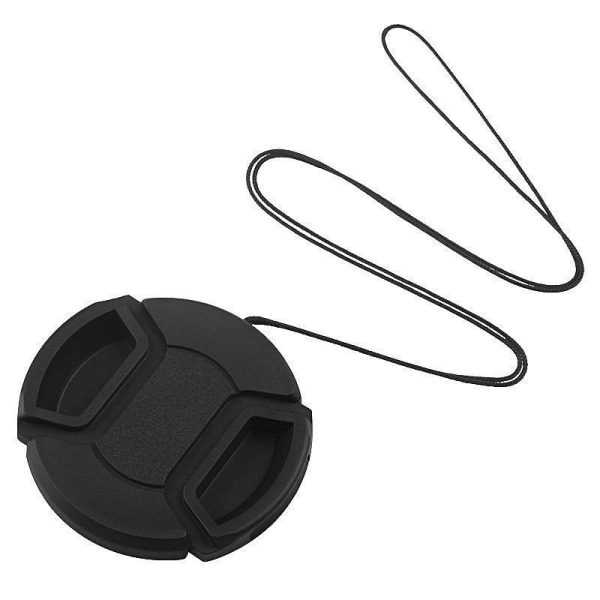 (5 stk. pakke) 77MM Frontlinsefilter Snap On Pinch Cap, 77 mm Beskyttelsesdeksel for DSLR SLR Kameralinse