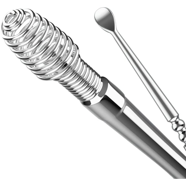 Spiral Öronvaxborttagningskit Öronrengöringskit Clinear Öronrengörare Öronvaxborttagningsverktyg Metall Öronrengörare Öronvaxborttagning Öronvaxrengörare Öronrengöringsverktyg