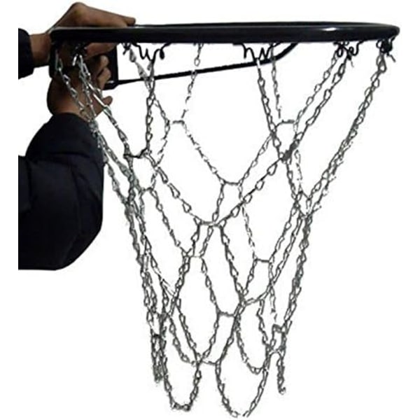 Basketballkurvnett, Basketballnett med S-kroker